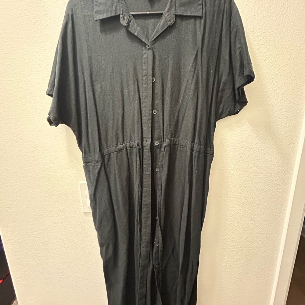 a new day Black Midi Dress